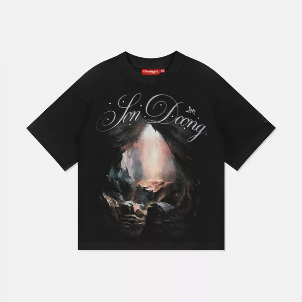 Áo thun NEEDS OF WISDOM Son Doong Tee - Black - Local Brand Chính Hãng