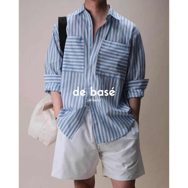 Áo sơ mi Linen Kẻ - Striped Shirt - De Basé