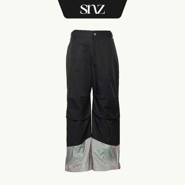 Quần Gió Wide Leg SNAZZY Unisex Vải Gió Chính Hãng - STEEL HEEL