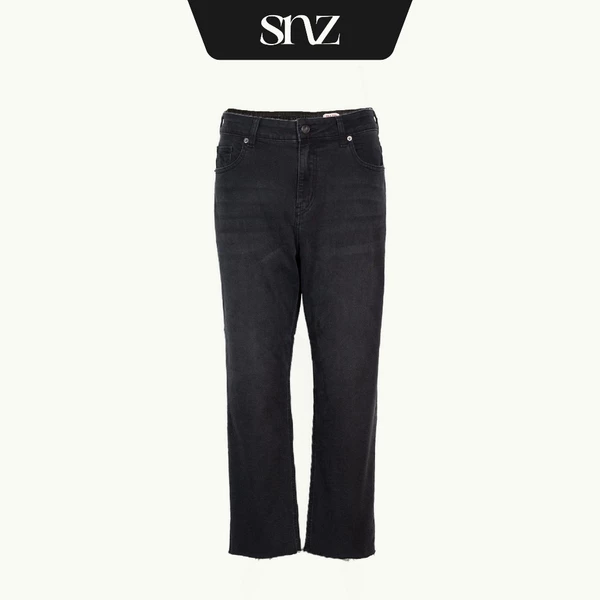Quần Jeans Nam Snazzy Bò Dáng Ngắn Thoải Mái Co Giãn Tốt Bền Màu Form Trẻ Trung Crop Grey