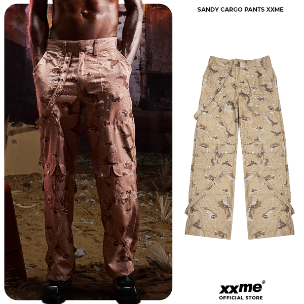 Quần Dài Túi Hộp Sandy Pants XXME - Màu Fullprint
