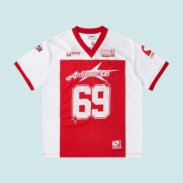 Local Brand Ree - Áo Jersey Antilove Màu Đỏ