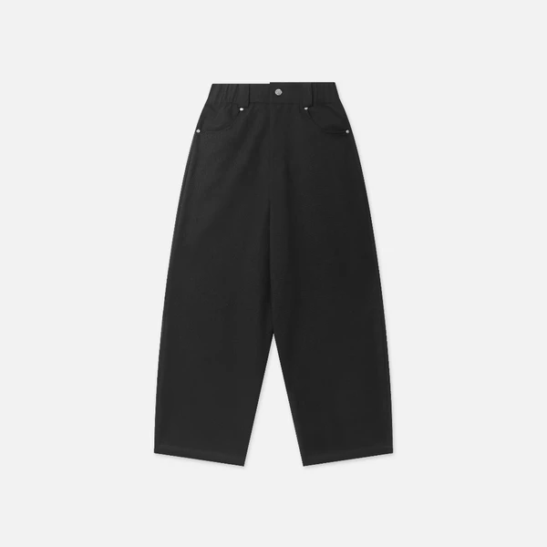Quần NEEDS OF WISDOM Khaki Pants - Black - Local Brand Chính Hãng
