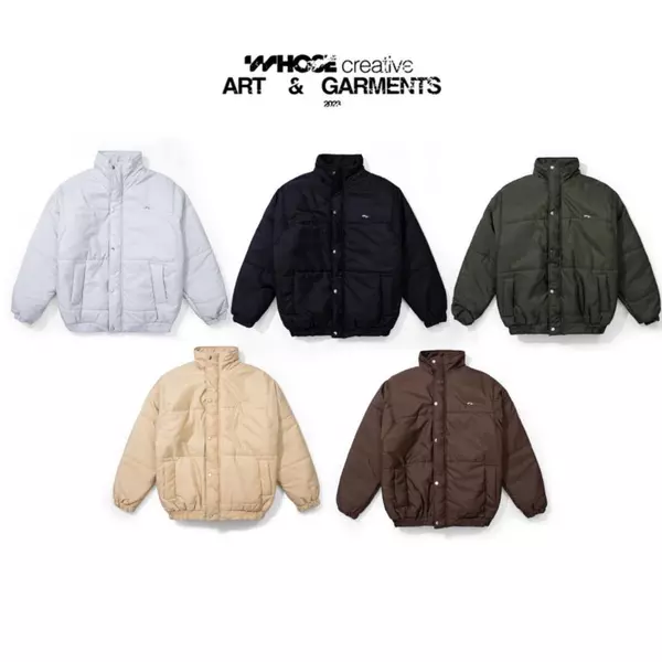 PUFFER JACKET - Áo phao trần bông (Có túi trong) Whose Studio