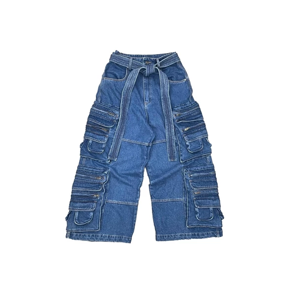Quần jeans túi hộp form baggy - 6.7KG BAGGY CARGO JEANS