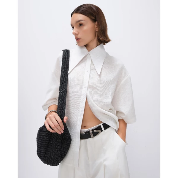 HIGHCHIC - LINEN SHIRT - ÁO SƠ MI LINEN