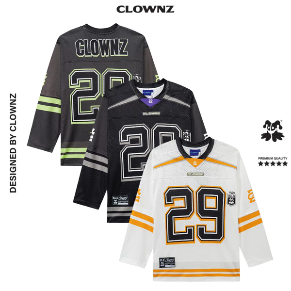 Áo dài tay ClownZ 29 Layer Sleeves Jersey thể thao áo phông áo mesh áo jersey áo thun nam nữ unisex