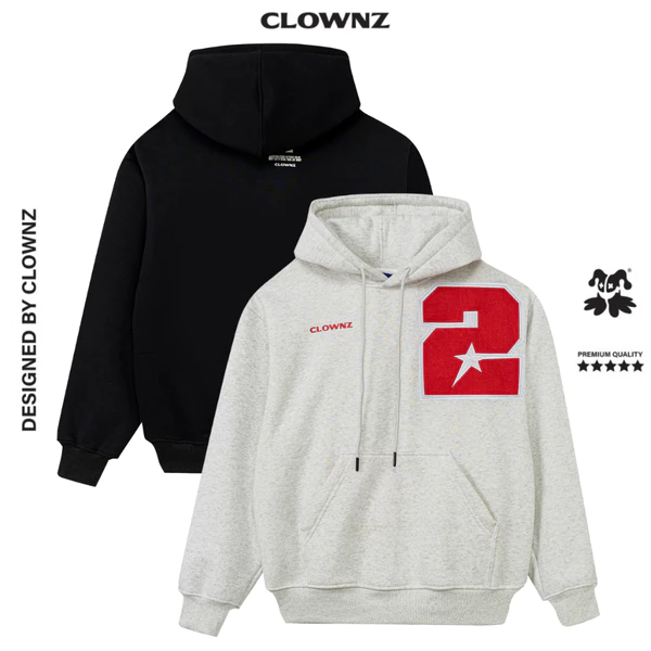Áo hoodie ClownZ Number 2 Hoodie local brand form rộng đồ mùa đông nam nữ unisex