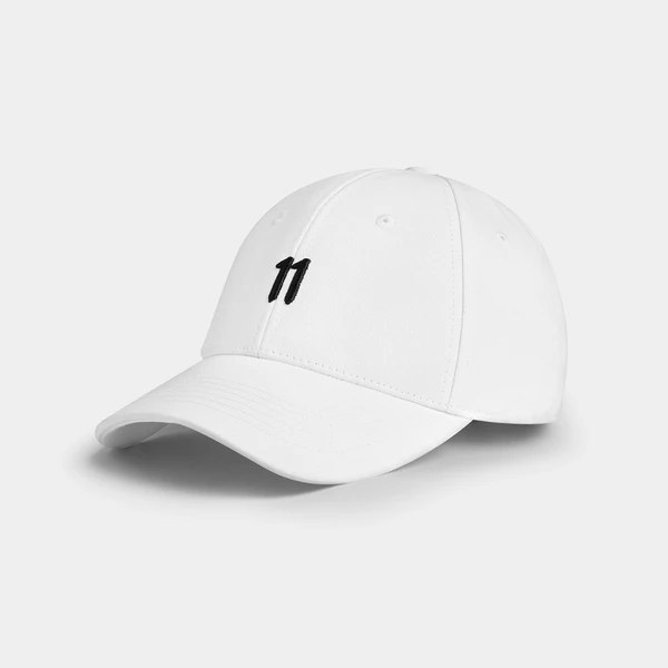 Eleven - Nón Lưỡi Trai Thêu 11 | Màu Trắng