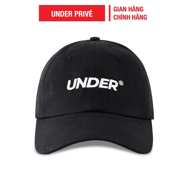 Nón UNDER Classic Logo Cap (Đen) - UAC002A