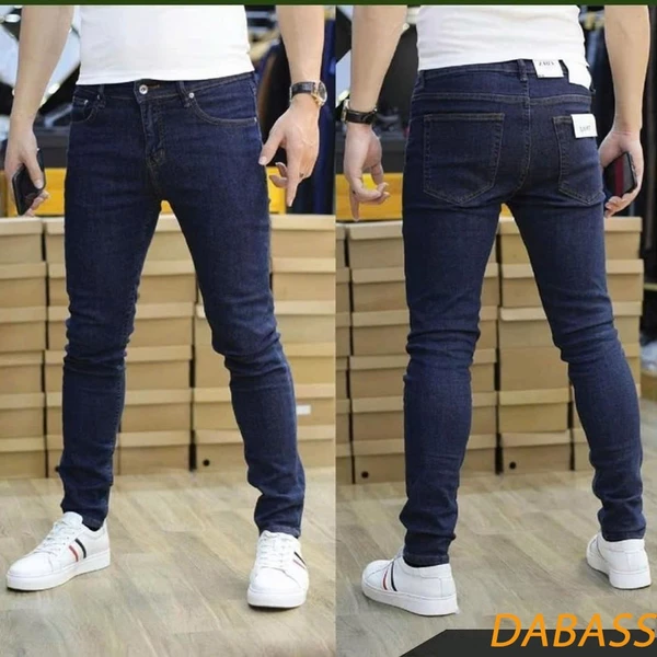 Quần jean nam cao cấp chất Jean co dãn 4 chiều vải đẹp form chuẩn dáng slimfit chuẩn_JEAND312