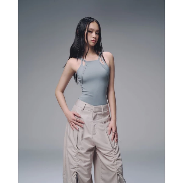 Áo dây bodysuit Xanh Nhạt BunnyHill SSLP34