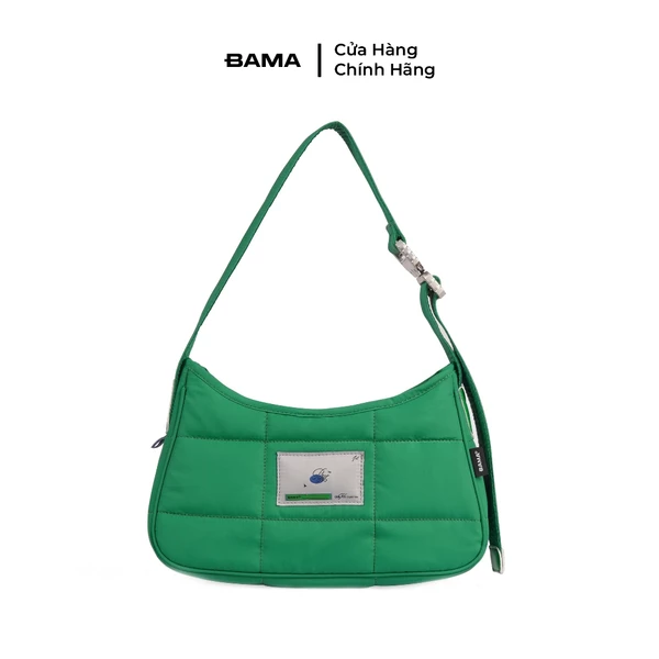 Túi vải chần bông nam nữ BAMA Quilted Handbag 2nd chống nước nhiều ngăn đeo chéo đi học đi làm thời trang