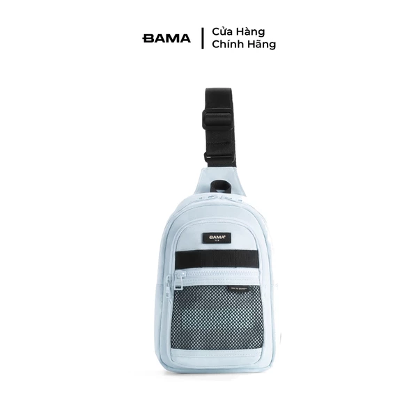 Túi bao tử nam nữ BAMA Mesh Fabric Bumbag MF901 chống nước nhiều ngăn, túi đeo bụng túi đeo hông thời trang