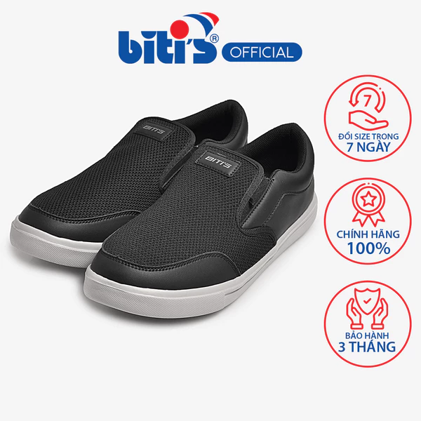 Giày Thể Thao thông dụng Nam Biti's BSM004000DEN (Đen)