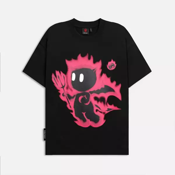 Áo thun NEEDS OF WISDOM Devil Tee - Black - Local Brand Chính Hãng