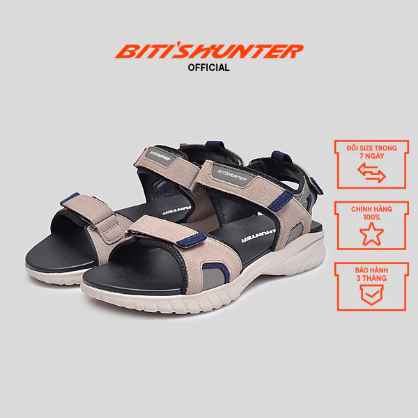 Sandal thể thao Nam Biti's HEM001400KED (Kem đậm)
