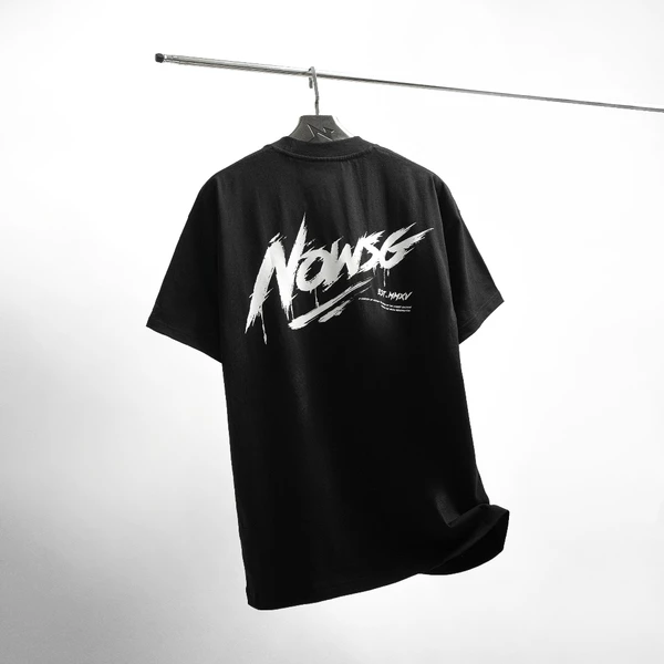Áo thun NOWSAIGON Signature Tee - Đen - Local Brand Chính Hãng