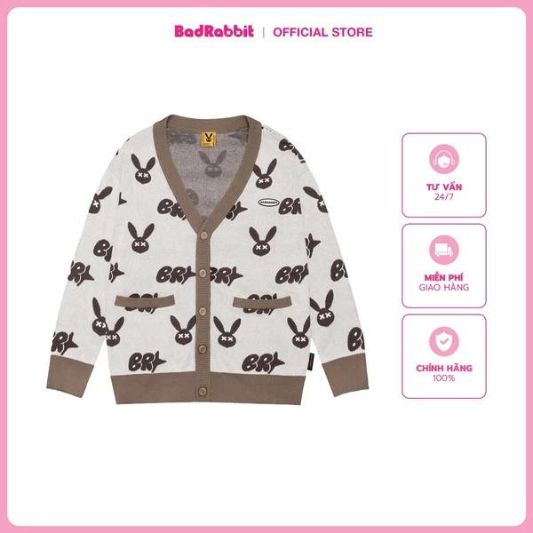 Áo Khoác Cartoon Cardigan - Local Brand Chính Hãng