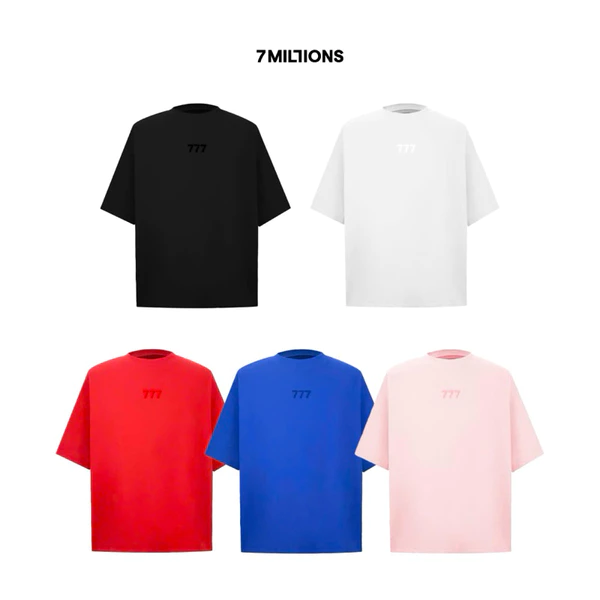 Áo Thun 777 Boxy Vải Cotton 7MILLIONS (5 Màu)