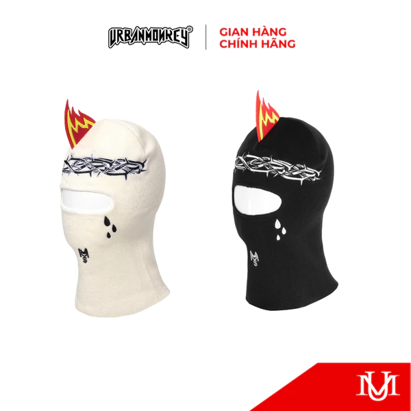 Nón Beanie / Trùm Mặt Unisex URBAN MONKEY Gorado Ski Mask Len Đan Nam Nữ 2 Phối Màu Local Brand