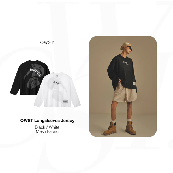 Áo Tay Dài OWST Longsleeves Jersey Rugby Team Collection