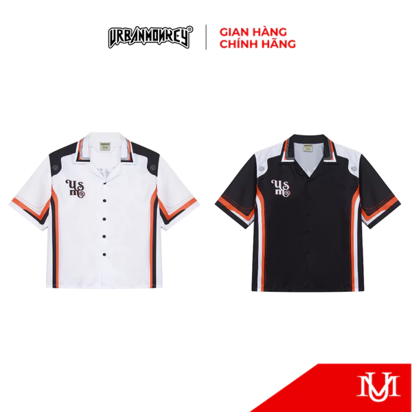 Áo sơ mi URBAN MONKEY Alstoria Shirt Cotton Lạnh Form Boxy Nam Nữ 2 Phối Màu Local Brand Chính Hãng