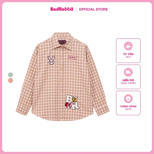 Áo Sơ Mi Checked Rabbit Shirt - Local Brand Chính Hãng