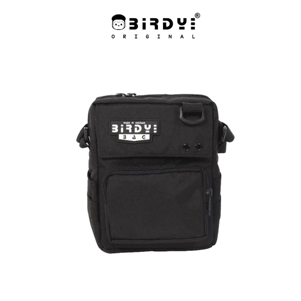 Túi đeo chéo BIRDY nam nữ unisex mini nhỏ gọn màu đen FUNNI BAG  VERTICAL