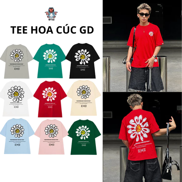 [ BST 2026 ] Áo thun unisex Local Brand Otis Club - Tee Hoa Cúc GD