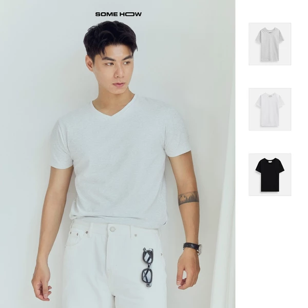  Áo Thun Nam Heartneck Body, Chất Vải Cotton Spandex Thoải Mái, AT0292, SOME HOW STORE