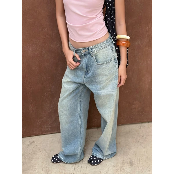 KIDO - Quần jeans ống rộng RAYMOND JEANS