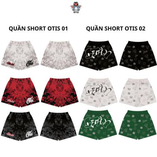 [ BST 2026] Quần short mè lưới local brand Otis Club - short mè lưới Otis 01 - 02