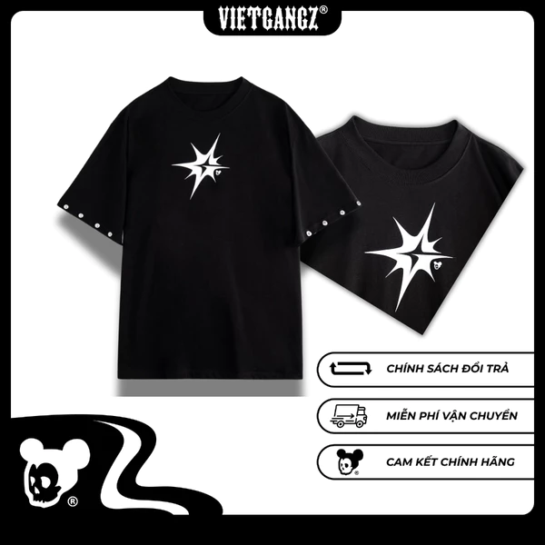 [Chính Hãng] T-Shirt The 320 Vietgangz - Chất Liệu Cotton Cao Cấp, Form Rộng Thoải Mái