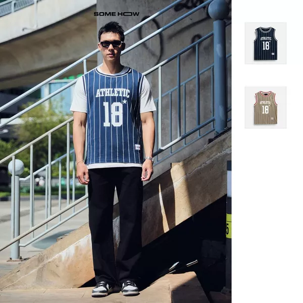 Áo Tanktop  Athletic 18, Chất Vải Cotton Thoải Mái, TT0011, SOME HOW STORE