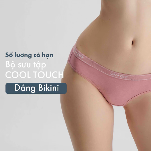 Quần lót nữ bikini cool touch Cotton modal sợi tự nhiên thoáng mát mềm mịn lành tính - ONOFF