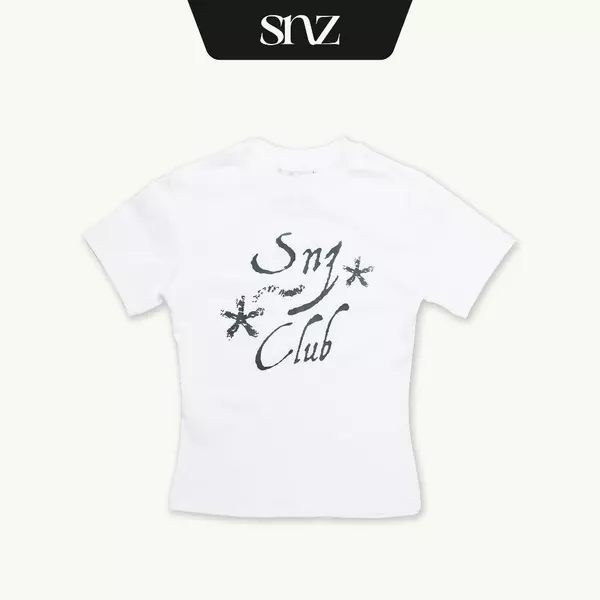 Áo Thun Nữ Baby Tee SNAZZY Chất Liệu Cotton Chính Hãng - SOLASTRA BABY TEE