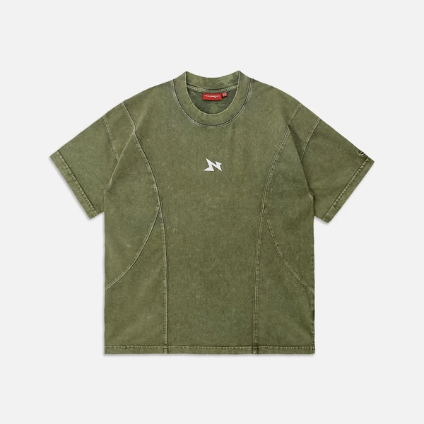 Áo thun NEEDS OF WISDOM Arcline Acid Washed Tee - Tasman - Local Brand Chính Hãng
