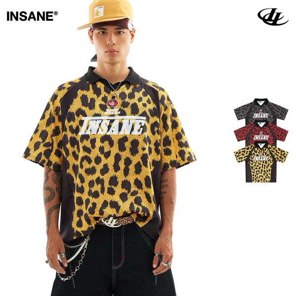 Áo Thun Jersey Local Brand | INSANE | Unisex Chất Liệu Vải Poly 2 Da | CHEETAH JERSEY