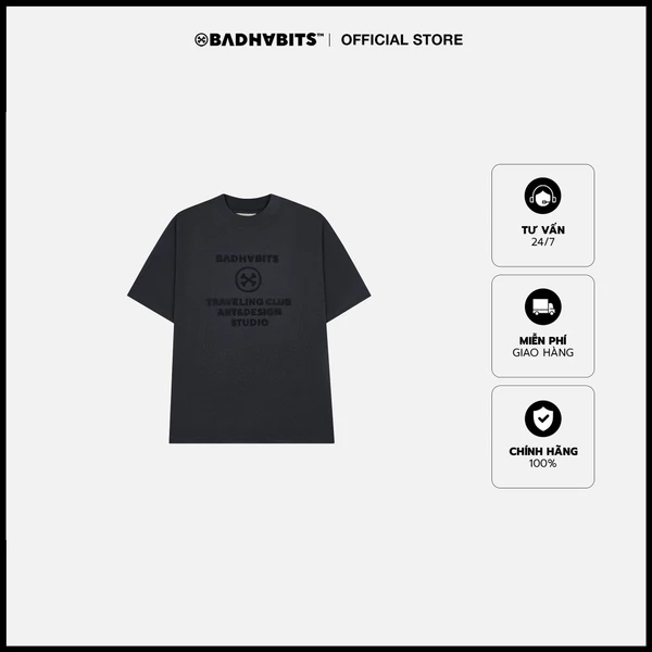 Áo Thun Grey Trvl Club Tee -Local Brand Chính Hãng