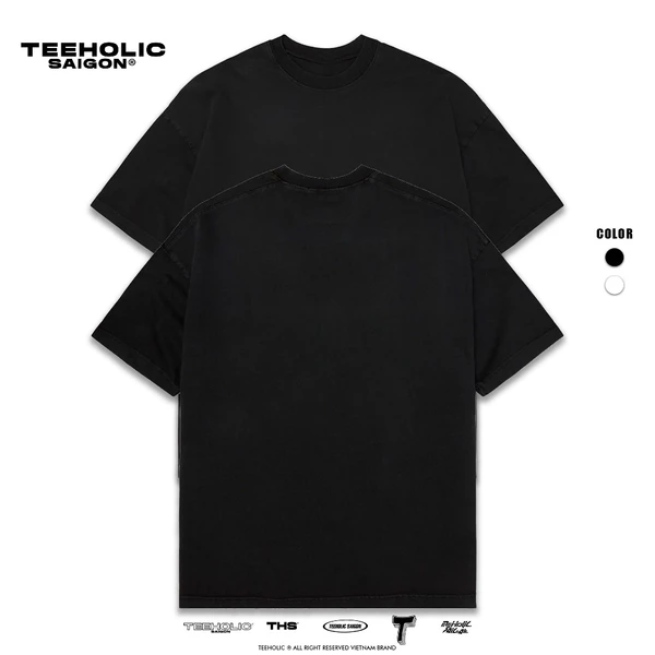 Áo Thun Nam Nữ TEEHOLIC Trơn Form Rộng Basic Unisex Dễ Phối Đồ