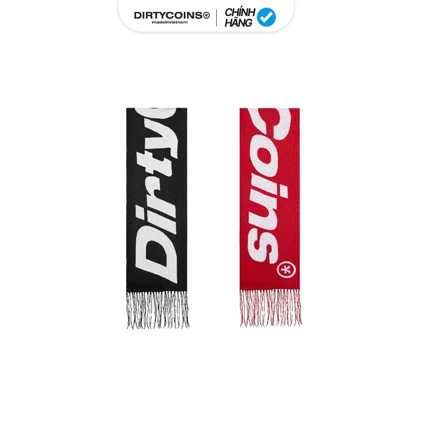 Khăn Choàng Wool Knit DirtyCoins Logo