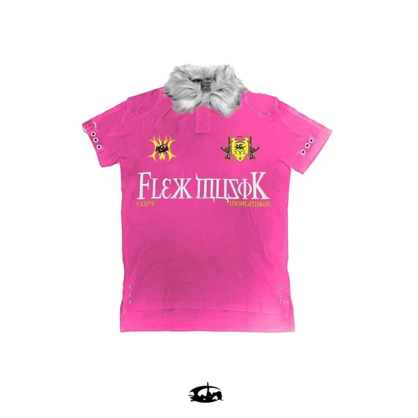 ÁO "BBY TECHBOI" FUR PINK POLO