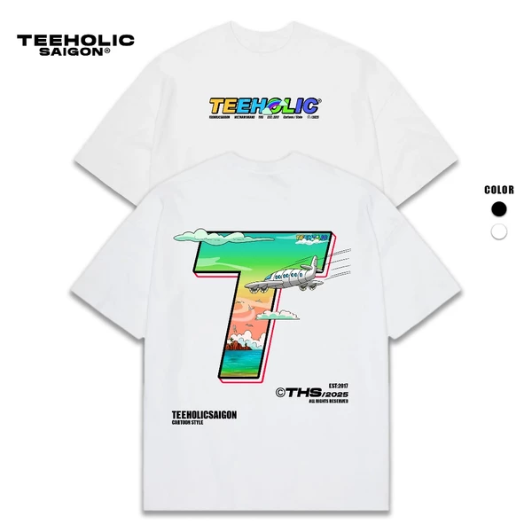 Áo Thun Nam Nữ TEEHOLIC In Hình Logo Du Lịch Teeholic Travel - THSI152