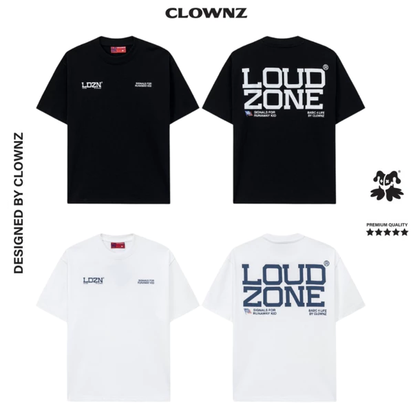Áo phông ClownZ LDZN Basic 4 Life T-shirt heavy cotton 280 GSM cao cấp áo thun nam nữ unisex 280GSM