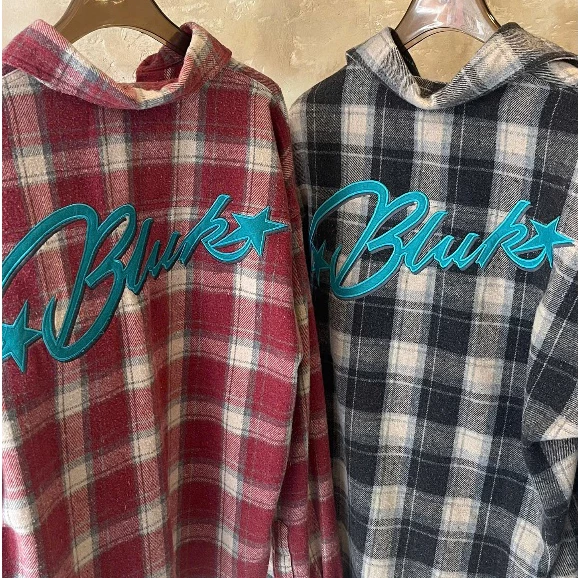 Áo Sơ Mi Bluko Big Logo Washed Shirt