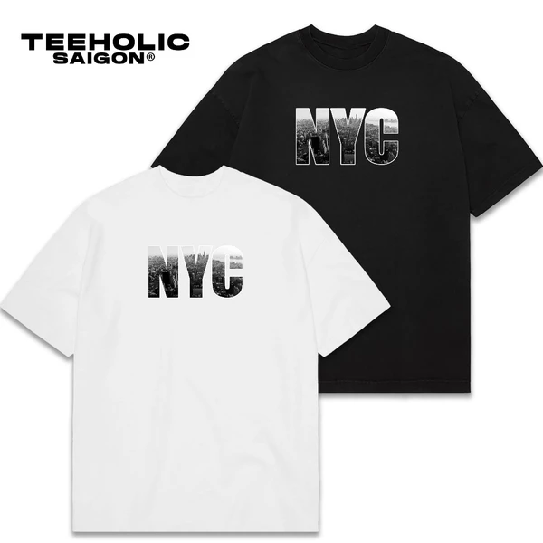 Áo Thun Nam Nữ TEEHOLIC In Chữ NYC - THSI47
