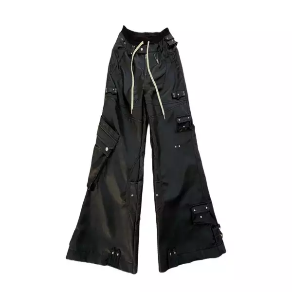 QUẦN GHIDØRAH CHAØS LEATHER CARGO PANTS