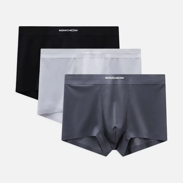  Boxer Trunk Dynamicfit Basic One, Chất Vải 84 Nylon 16 Spandex Thoải Mái, BX0008, SOME HOW STORE