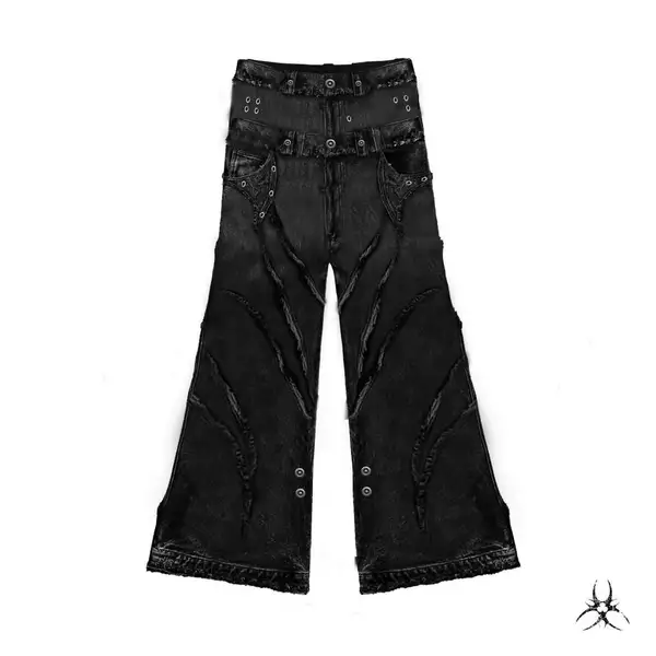 QUẦN 00 KNIGHT CLUB BAGGY FLARE JEANS